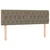 Vidaxl Box spring postelja z vzmetnico taupe 140x190 cm blago