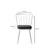 Hanah Home Set 2 trpezarijske stolice Beli