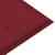 Jastuk za vrtnu klupu boja vina 180 x 50 x 3 cm tkanina Oxford