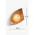 Opviq zidna lampa Eclipse, 1 × E27, braon