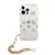 TELEMPIRE Maska za telefon Guess Hc Pc Chain Handle Peony za iPhone 13 Pro 6.1 zlatna