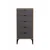 Hanah Home Komoda Arden, 50 x 105 x 40 cm, Antracit