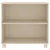 Vidaxl Komoda HAMAR medeno rjava 85x35x80 cm trdna borovina