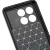 Eleganten gel ovitek Elite Guard z usnjeno teksturo in zaščito robov za Xiaomi Poco F6 Pro - obsidian black