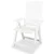3-dijelni bistro set od plastike bijeli