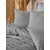 Plaid sivi king posteljina set