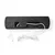 Nedis HTBA10GY - Grejalica za kupatilo 600/1200W/230V IPX4