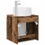 Umivaonik s policom Staro drvo 49,5 x 44,5 x 66 cm