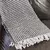 MIABELLA Pregrinjalo WAFFLE 150x200, temno siva