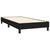 Krevet box spring s madracem LED crni 90x190 cm od tkanine
