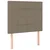 Vidaxl Box spring postelja z vzmetnico taupe 100x200 cm blago