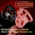SuperLove Dual Cages Chastity Set Black