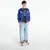 Jakna HUMAN MADE Satin Jacket UNISEX Blue XL