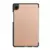 Maska na preklop Tablet Stripes za Samsung Tab A11/ X133 roze