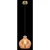 Globo 15898H - Luster na sajli JESSICA 1xE27/60W/230V prečnik 22 cm zlatni