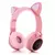 CATEAR CA-028 otroške brezžične naglavne slušalke, roza