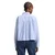 TOM TAILOR DENIM Bluza modra/bela