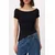 Trendyol Milla Ženska bluza, Crna