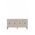 Hanah Home komoda Ayshe 150, 150 cm, bela / travertin / zlatna