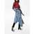 Alanui -xGreg Lauren denim and cashmere overalls cardigan - women - Red