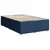 vidaXL vidaXL Box spring postelja z vzmetnico modra 120x190 cm blago, (21305351)