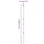 Stup za ogradu 26 pcs Zelena 3,2 x 3,2 x 170 cm