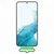 Maska za telefon sa kaišem za Samsung Galaxy S22 bela