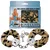 NMC Love Cuffs Leopard Trpežne kovinske lisice z leopardjim krznom