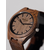 WoodWise Unisex Ručni sat Nux Naturus, Kvarcni mehanizam, Braon