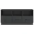 TV ormar s ladicama Crna 102 x 34,5 x 47 cm Konstruirano drvo