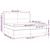Vidaxl Box spring postelja z vzmetnico LED temno rjava 200x200cm blago