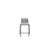 Venture Design Barski stol Lindos 54x89x53 cm svetlo siva