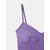 MANGO Top MIMI vijolično modra