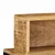 Vidaxl Konzolna miza s predalom Rjava 100 x 55 x 89.5 cm