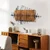 Symphonie Naturelle -5 BlackWalnut Decorative Wooden Wall Accessory