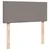 Vidaxl Box spring postelja z vzmetnico taupe 120x190 cm blago