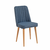 HANAH HOME Trpezarijski sto i stolice Costa Atlantice Navy Blue