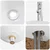 Umivaonik s policom Staro drvo 49,5 x 41 x 64,5 cm
