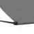 Tenda na uvlačenje antracit 350 x 150 cm od tkanine i čelika