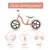 ChillaFish Balans bicikl Charlie Lux, 12in., Roze