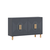 Hanah Home Konzola Roger, 120x73,6x29,6 cm, Antracit