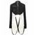 Gothic in punk majica moška - Bone printed knitted shawl - DEVIL FASHION - CA024