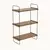 Hanah Home Zidna polica Pulalis, 40x66x20 cm, Orah