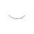 KIMA ZIDNA LAMPA LED/3000K/14W/880Lm/ZLATNA & BLACK