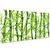 Decormat Podloga za mizo Bamboo 120x60 cm