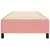vidaXL Box spring posteljni okvir roza 90x190 cm žamet