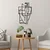 Wallity Zidna dekoracija Think-M, 50x30 cm, Crna