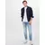 JACK & JONES Kavbojke, modra