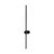 Braytron Zidna lampa BRY-TINY-WL800-16W-CRNA-3000K