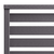 vidaXL Panel za ogradu WPC 170 x 180 cm sivi
